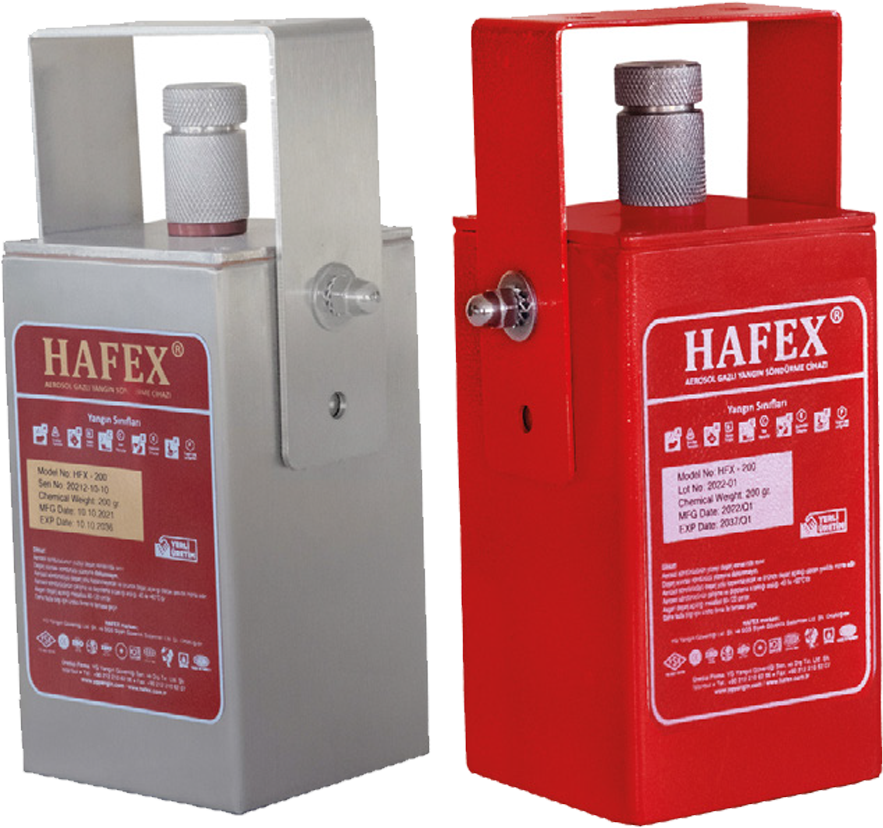ARX-300M K Tipi Mini Aerosol Ünitesi — AERESOL aerosol yangın söndürme ünitesi